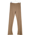 a.w.a.k.e mode Brown Trousers With Side And Frontal Slits Gingham Eu 36 UK 8