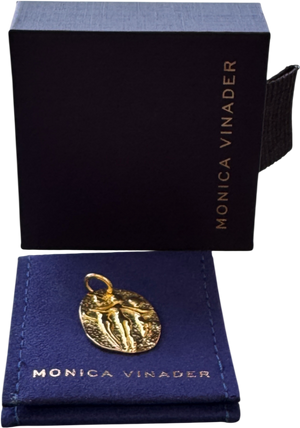 MONICA VINADER Sisterhood Pendant 18k Yellow Gold Vermeil