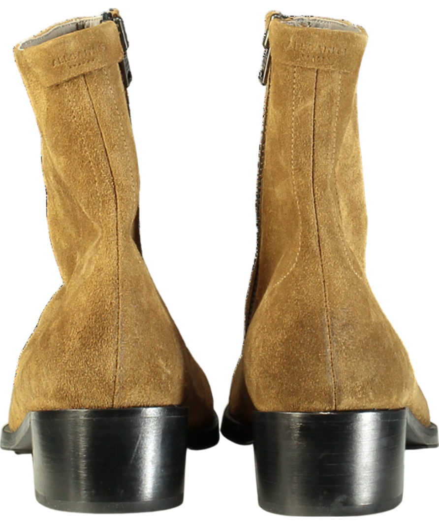 All Saints Brown Bonham Suede Boot UK 9 EU 43 👞