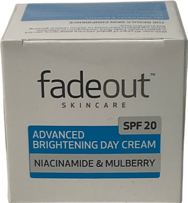 fadeout Advanced Brightening Day Cream Spf20 50ml