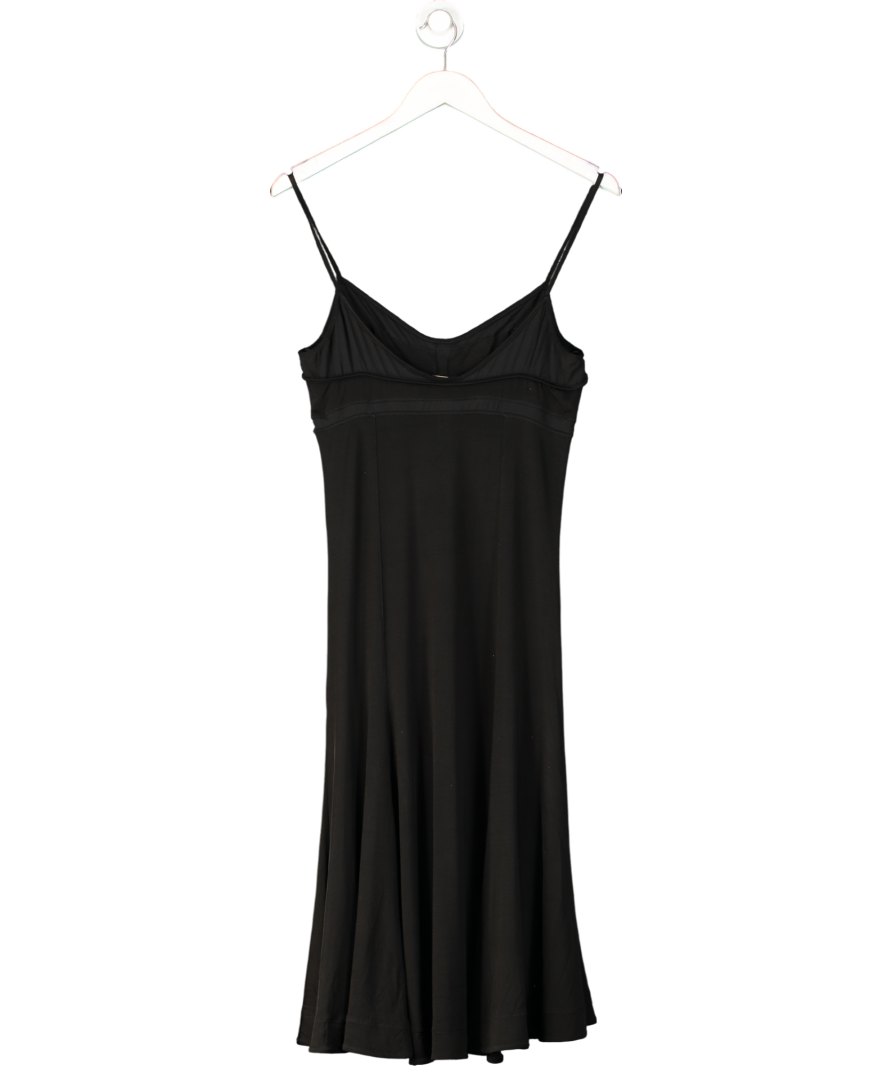 Just Cavalli Black Mid Length Dress UK 12