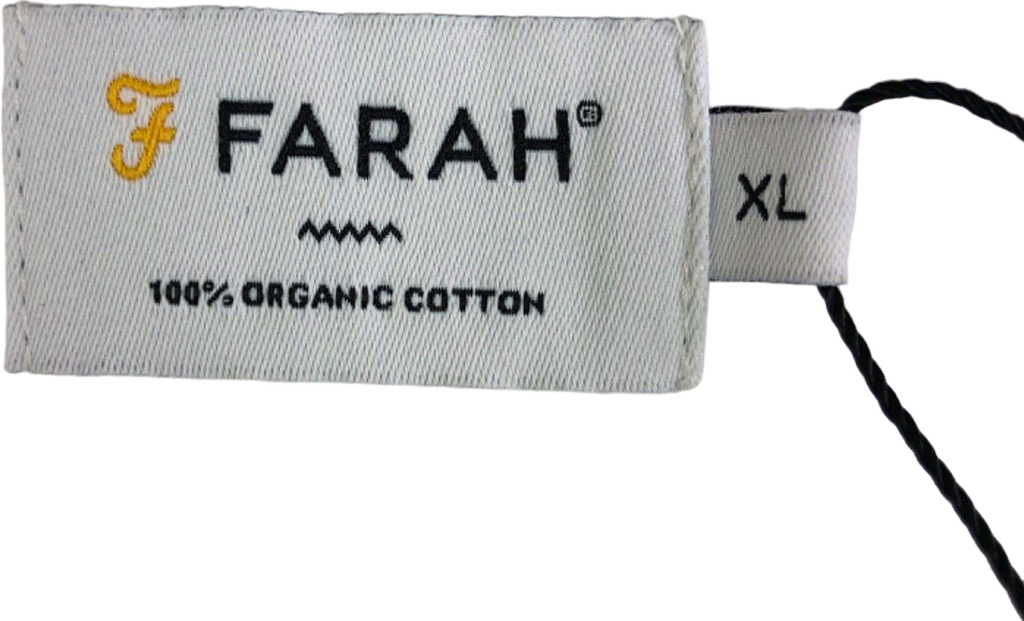 Farah White Blanes SS Polo UK XL