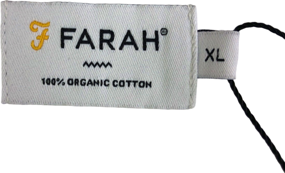 Farah White Blanes SS Polo UK XL