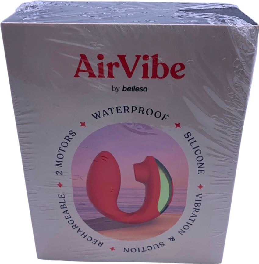 Bellesa AirVibe Waterproof Silicone Vibration & Suction Device