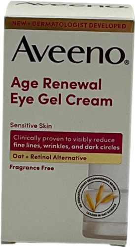Aveeno Age Renewal Eye Gel Cream 15ml