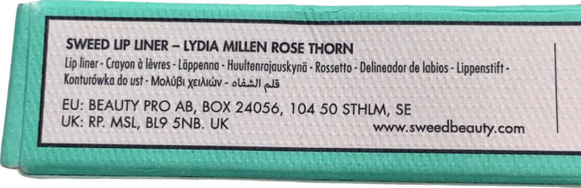 Sweed Lip Liner Rose Thorn 1.2g