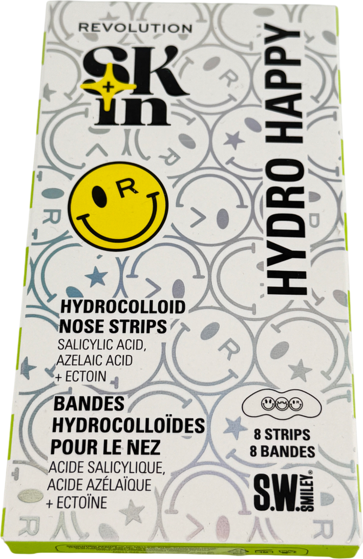 Revolution S.w.smiley Hydro Happy Hydrocolloid Nose Strips 8