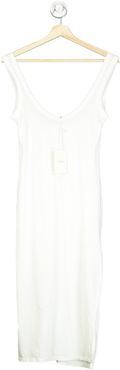 Tularosa White Organic Cotton Dress UK XS