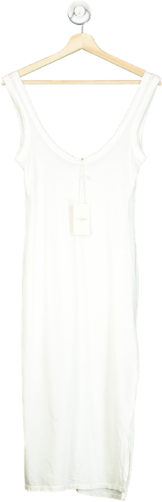 Tularosa White Organic Cotton Dress UK XS