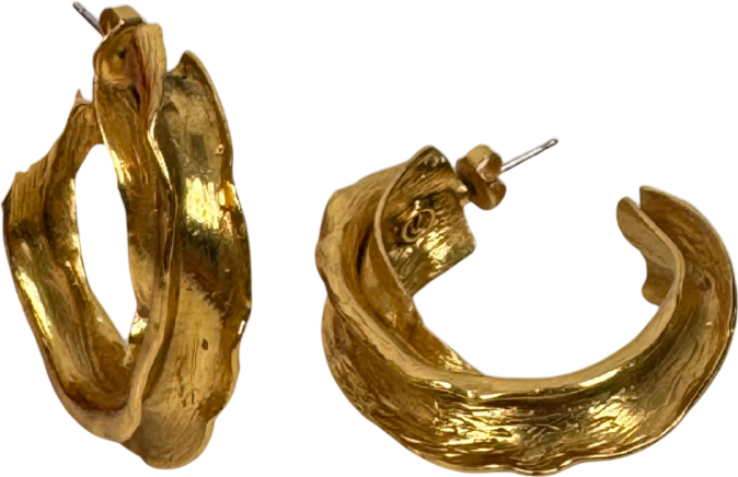 SEZANE Abel Hoops  Gold