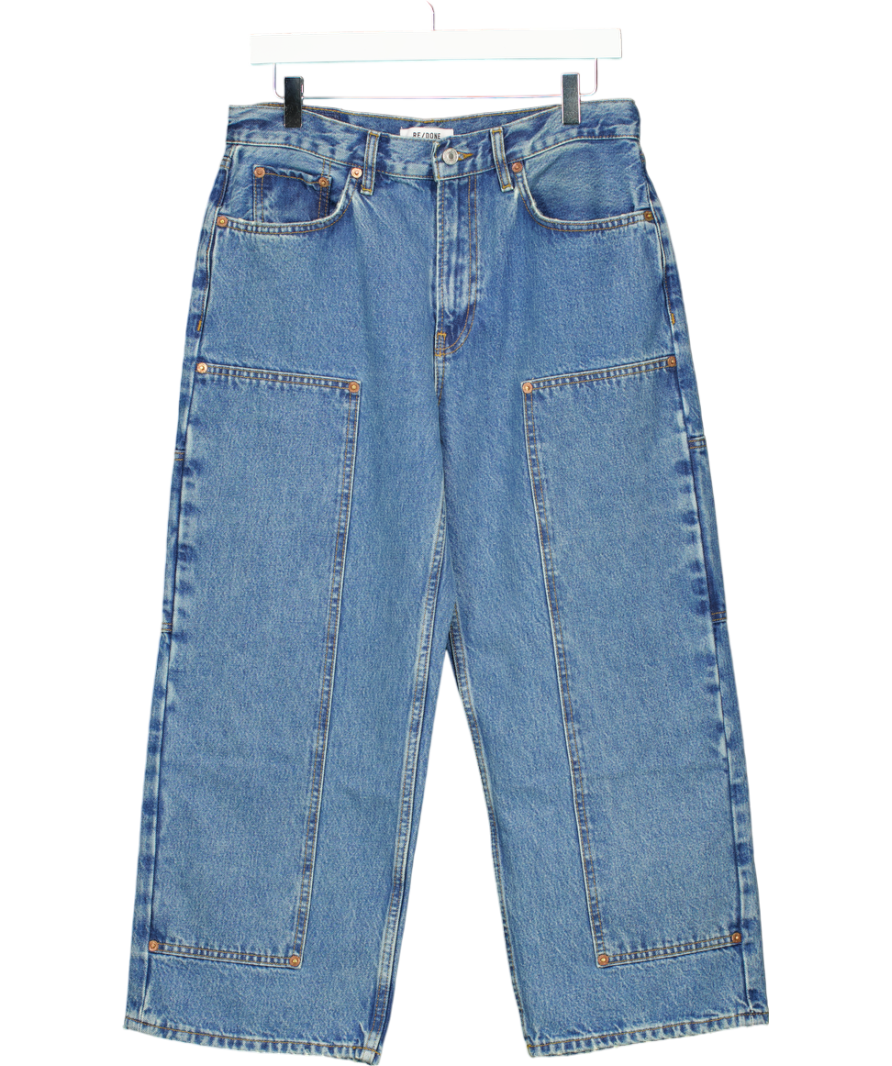 RE/DONE Blue The Shortie Jeans W27