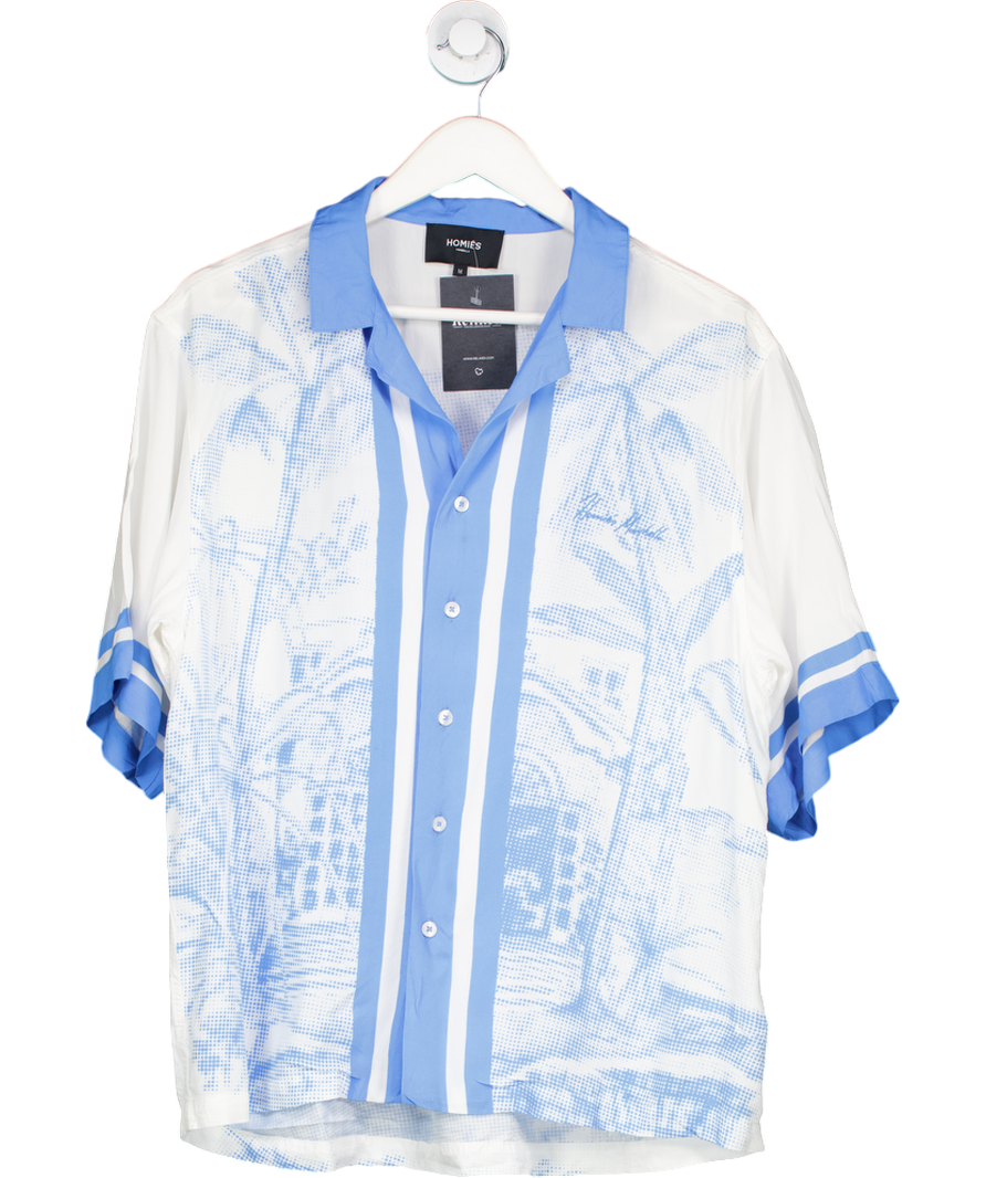 Homies White Short Sleeve Shirt UK M