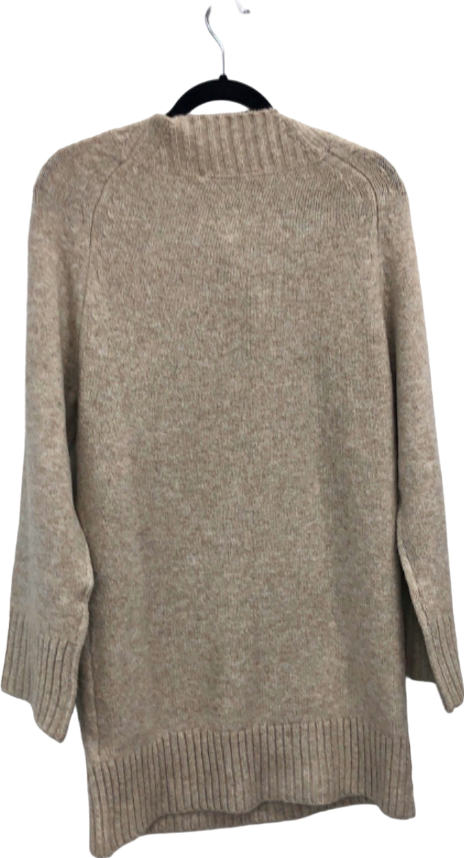 Abercrombie & Fitch Beige V-Neck Sweater UK S