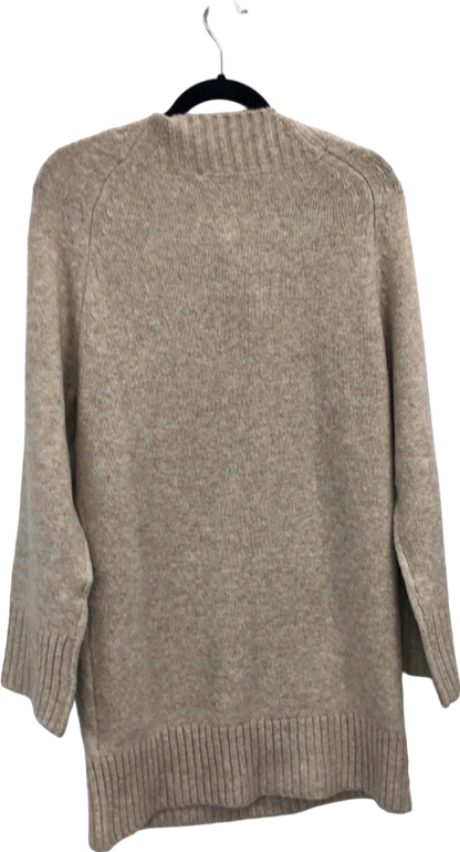 Abercrombie & Fitch Beige V-Neck Sweater UK S