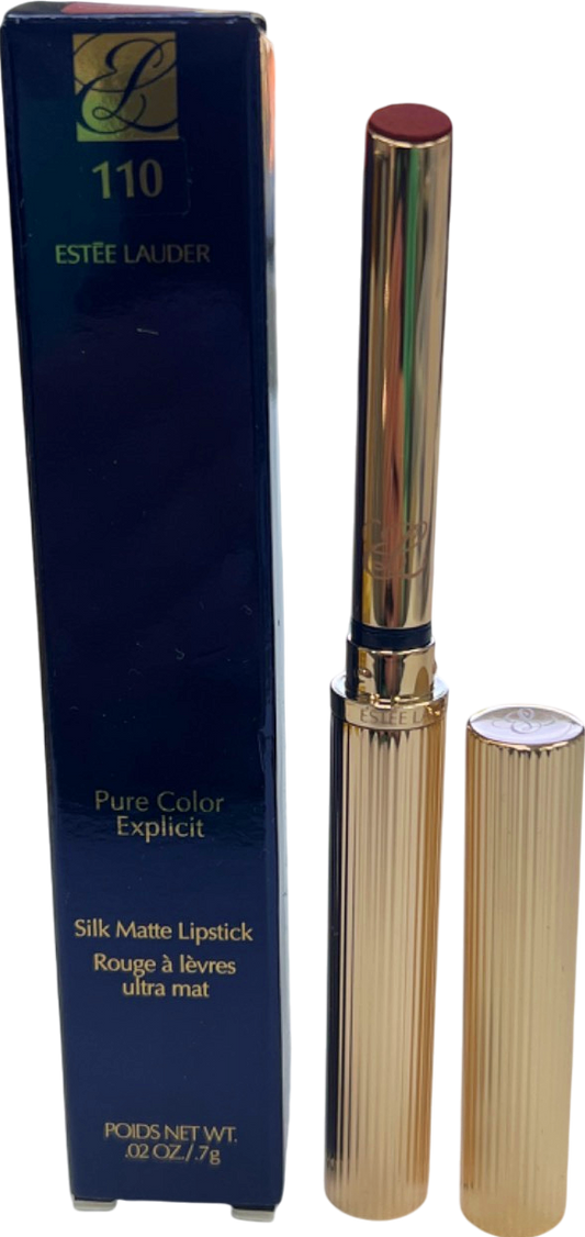 Estée Lauder Pure Color Explicit Silk Matte Lipstick 110 Wrong Place, Right Time 2g