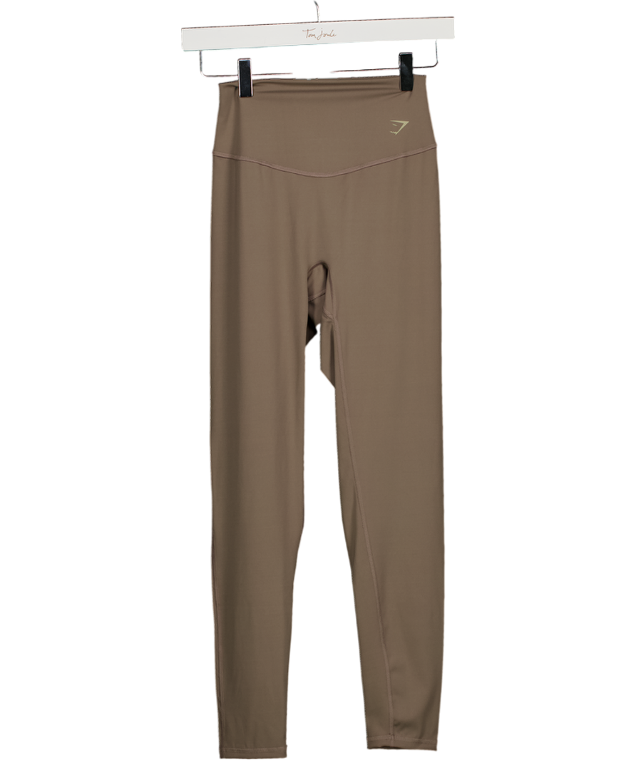 gymshark Beige High Waist Leggings UK S