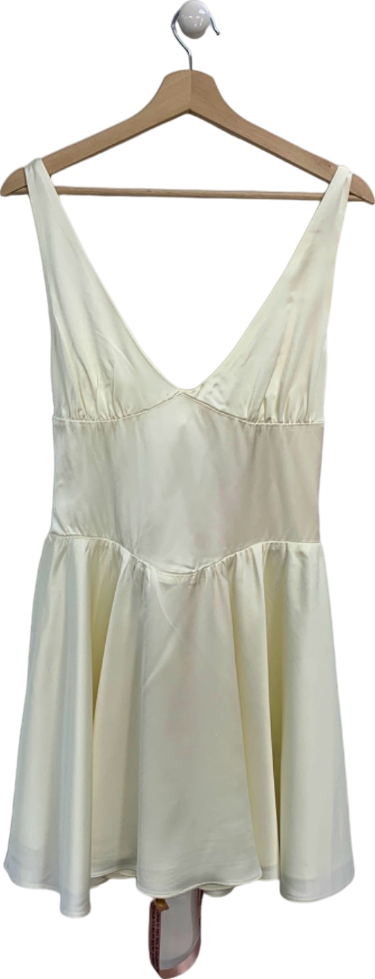 House of CB Ivory Shiema Mini Dress UK M
