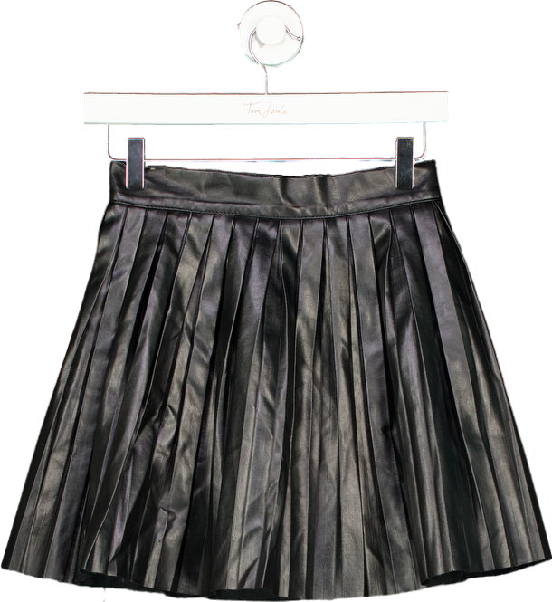 Vishaleiman Black Pleated Skirt UK 6