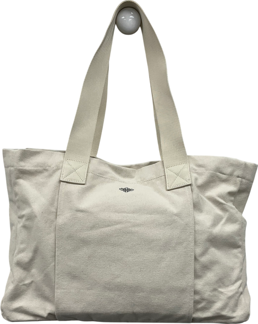 The Couture Club Cream Pilates & Pinot Large Tote Bag One Size