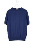 Aurelien Blue Cashwool T-shirt UK M