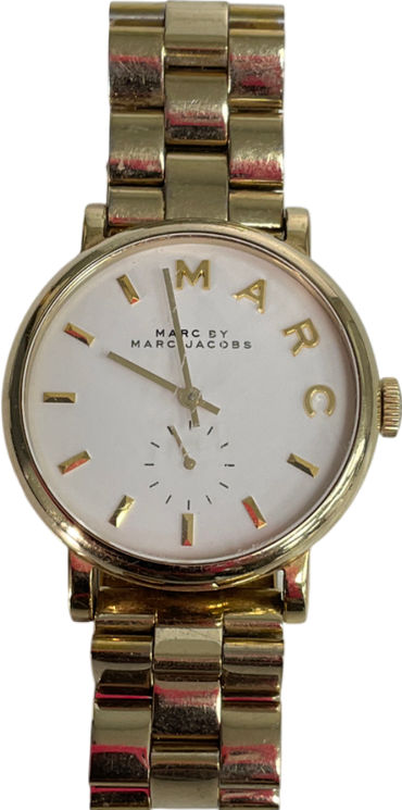 Marc by Marc Jacobs Metallic Gold-tone Watch Mbm 3243 One Size