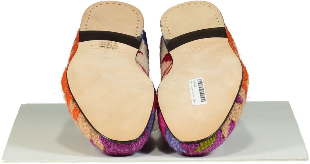 Arthur Sleep Albert Multicolour Kilim Slipper Loafers UK 11