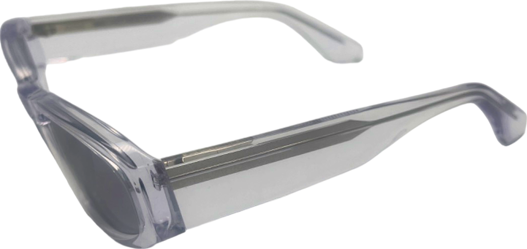 Chimi Clear Rectangular Sunglasses