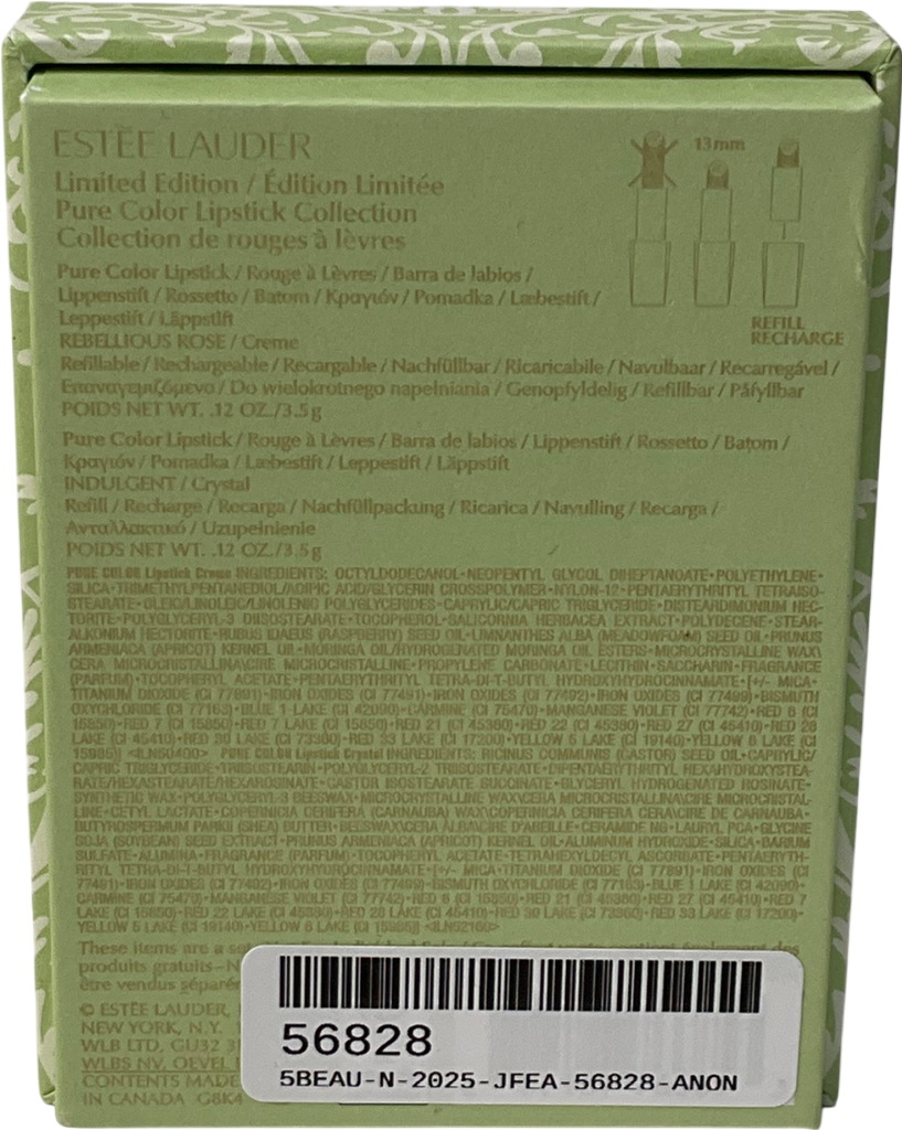 Estee Lauder Limited Edition Pure Color Lipstick Collection
