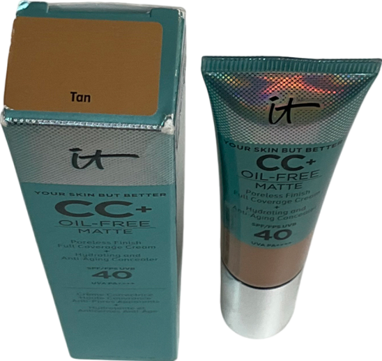 IT Cosmetics Your Skin But Better Cc+ Oil-free Matte Spf40 Tan 32ml