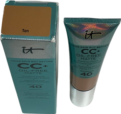 IT Cosmetics Your Skin But Better Cc+ Oil-free Matte Spf40 Tan 32ml