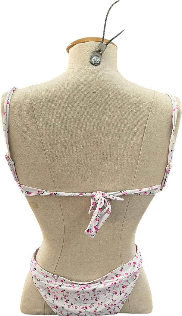 somerfield swim White Navagio Top Peony & Bottoms UK S