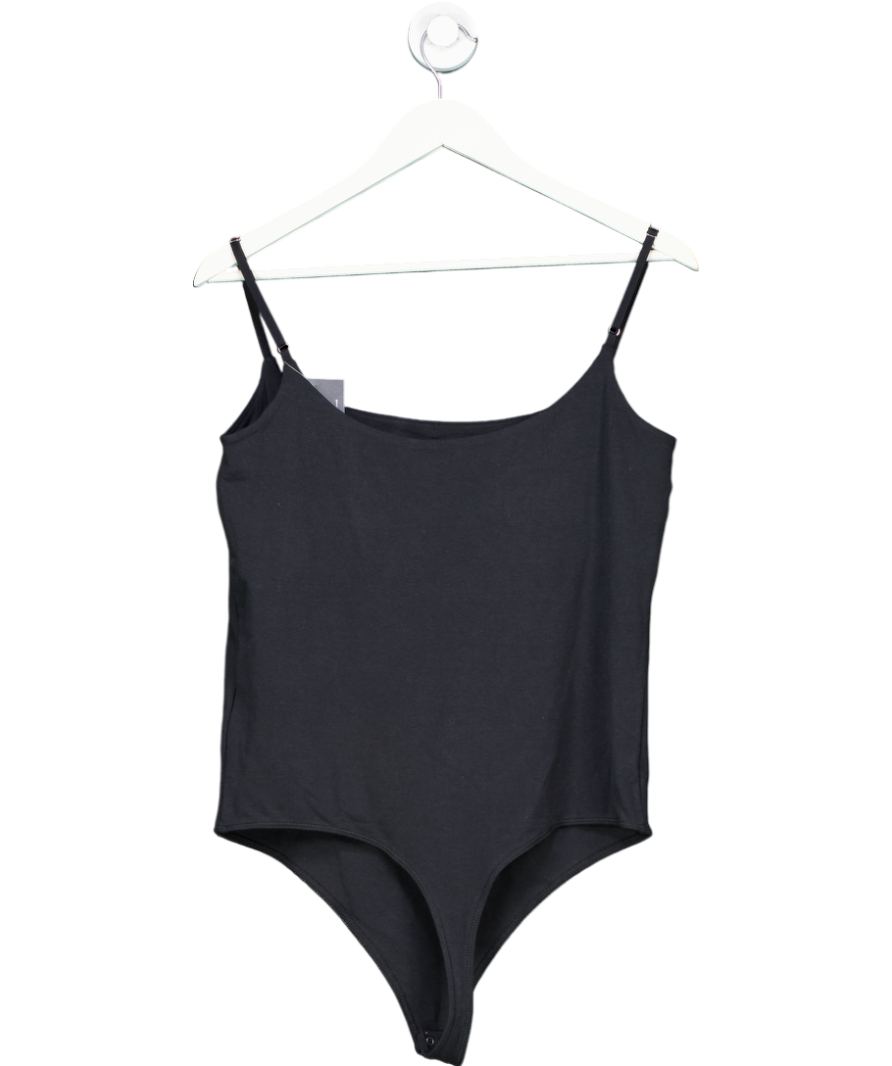 Abercrombie & Fitch Black Bra-free 90s Cami Bodysuit UK XL