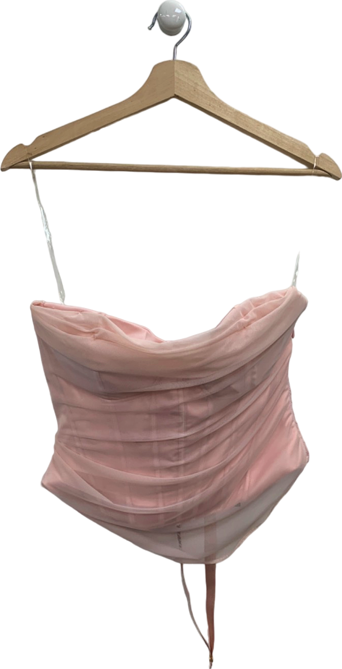 House of CB Pinkesque Georgie Corset Top UK M