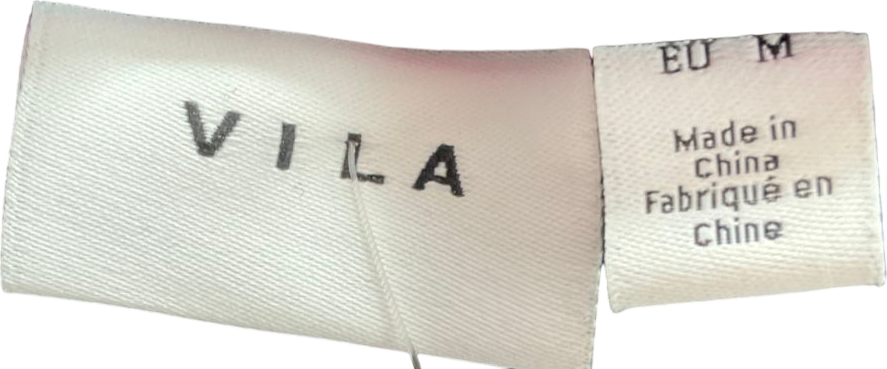 VILA Black Loose Sweatpants UK M