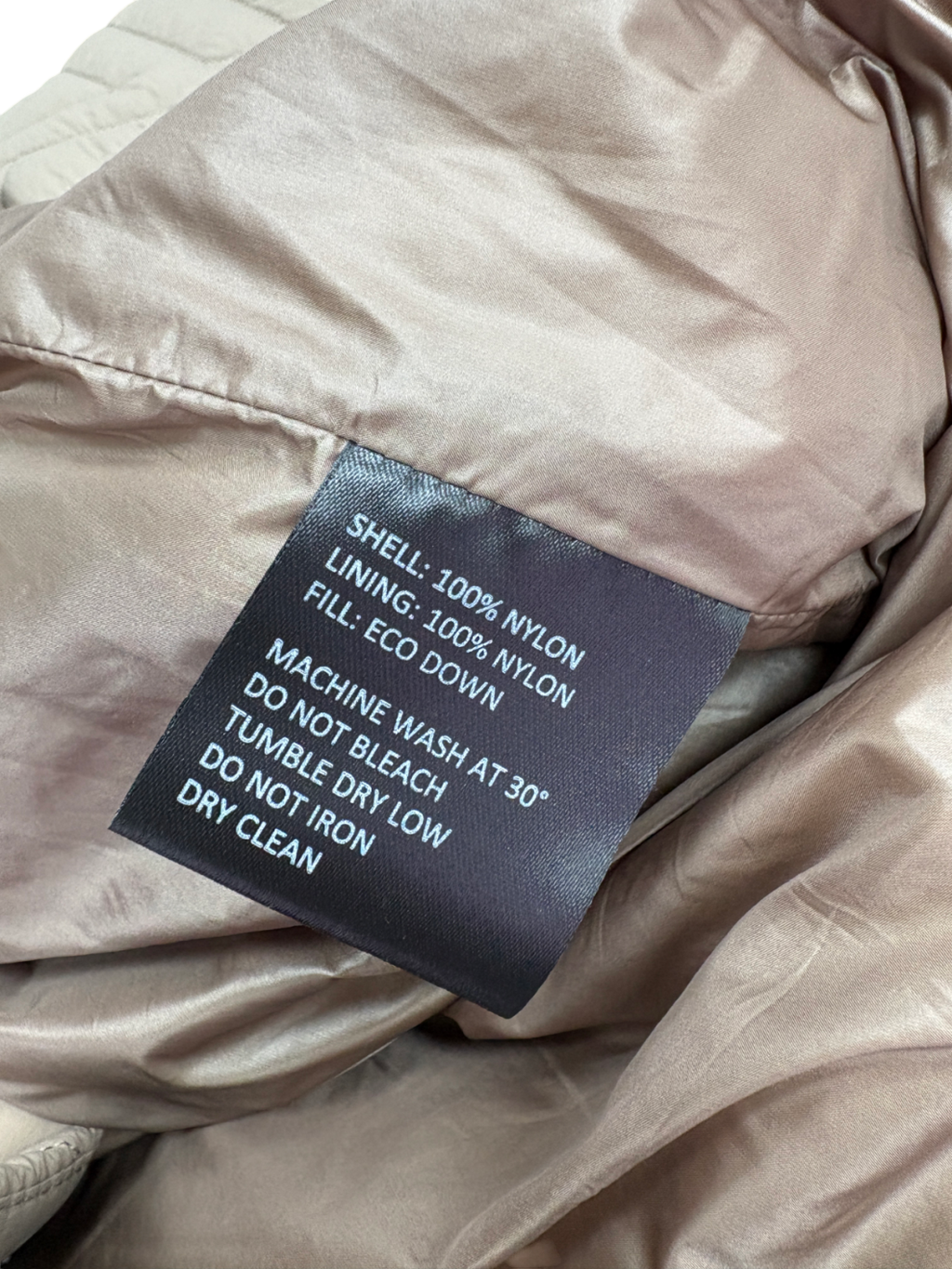 Represent Beige Initial Lightweight Jacket UK L