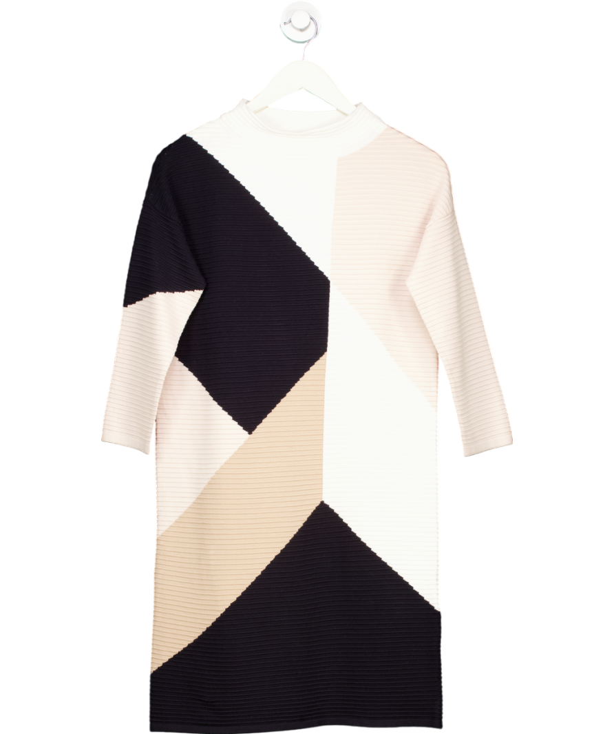 Phase Eight Multicoloured Hetty Colour Block Tunic Mini Dress UK S