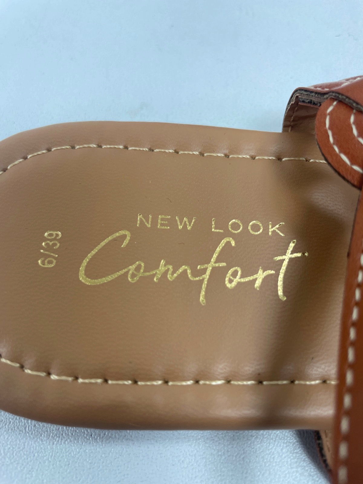 New Look Tan Comfort Sandals UK 6