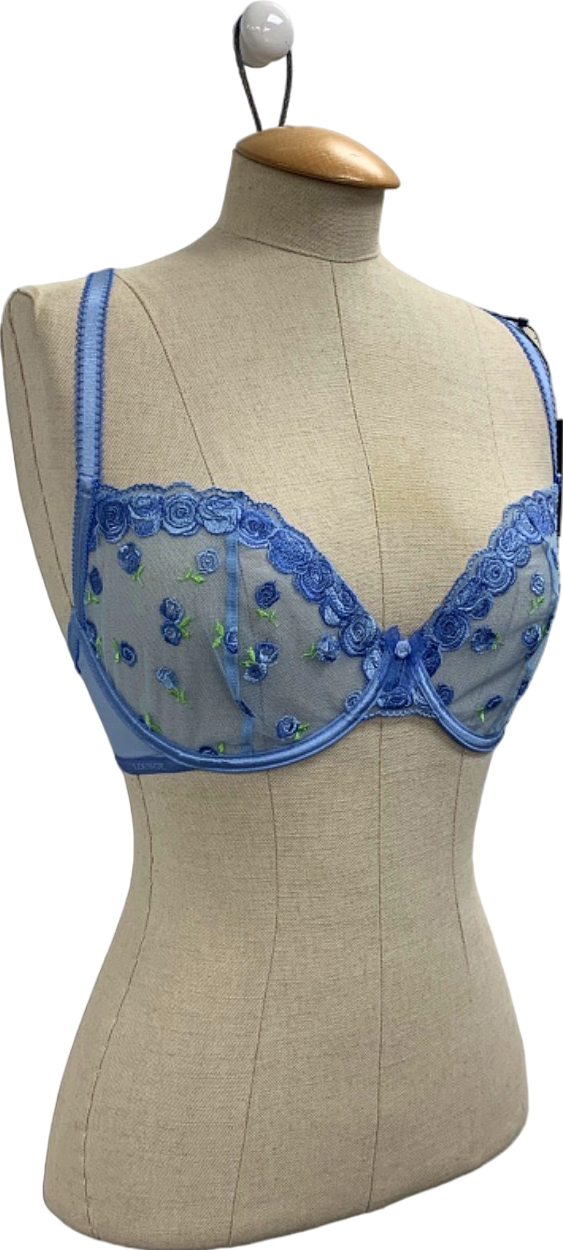Lounge Blue Blush Balcony Bra 34E