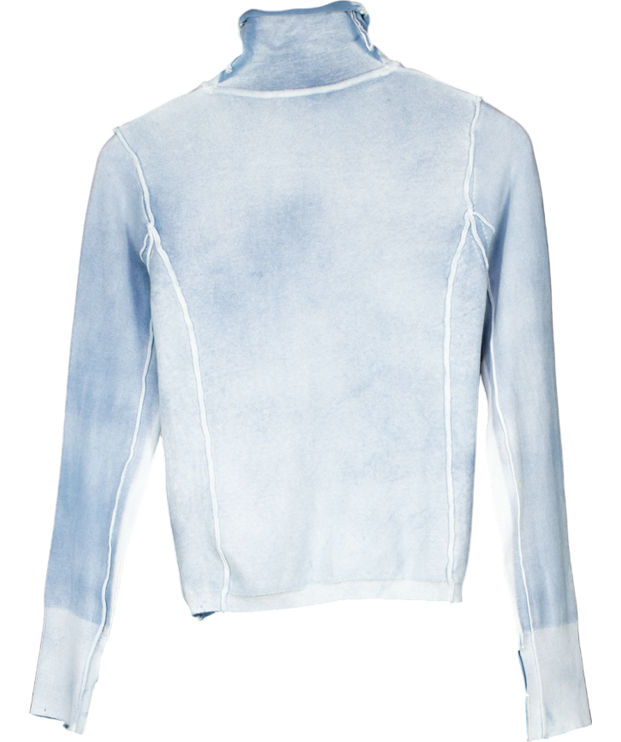 We The Free Blue Robbie Turtleneck Jumper UK S