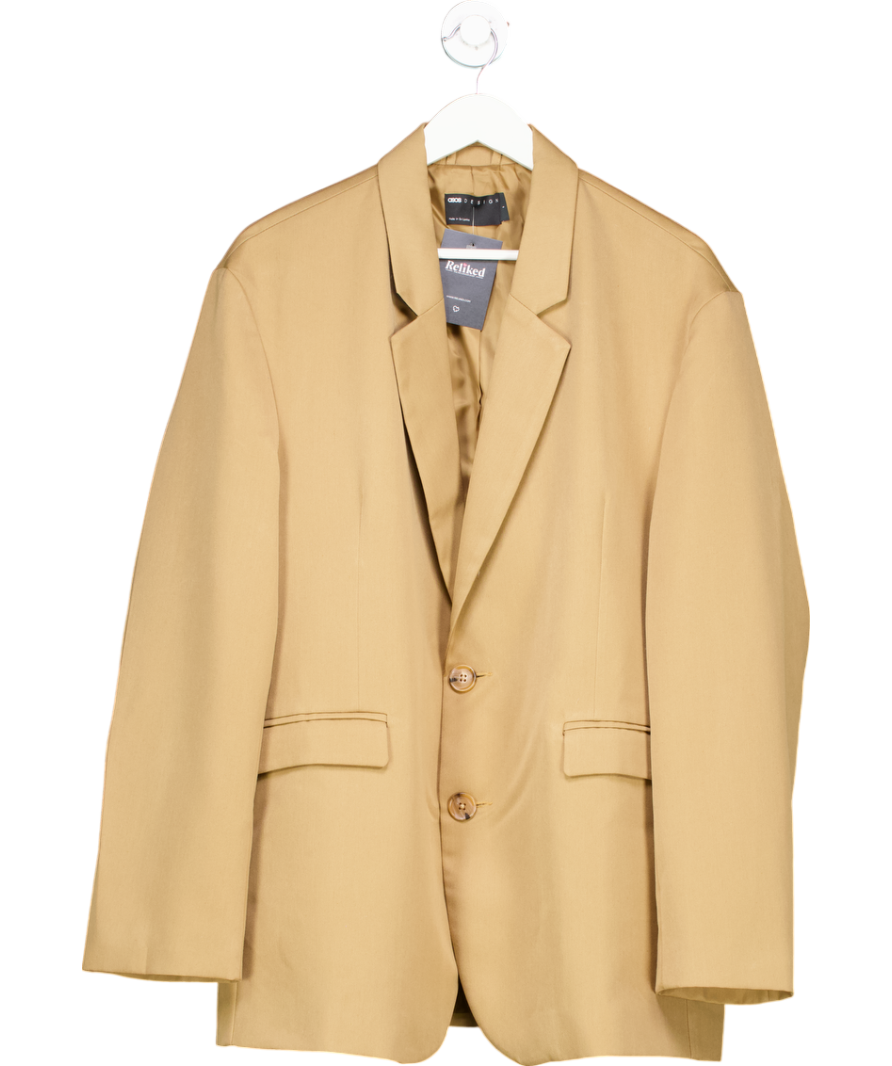 ASOS Beige Perfect Blazer In Camel UK S