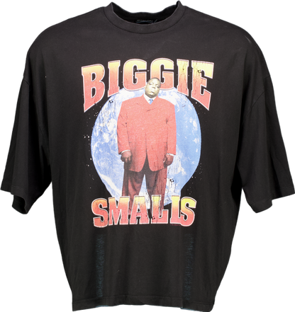 ASOS Black Biggie Smalls Graphic T-Shirt UK L