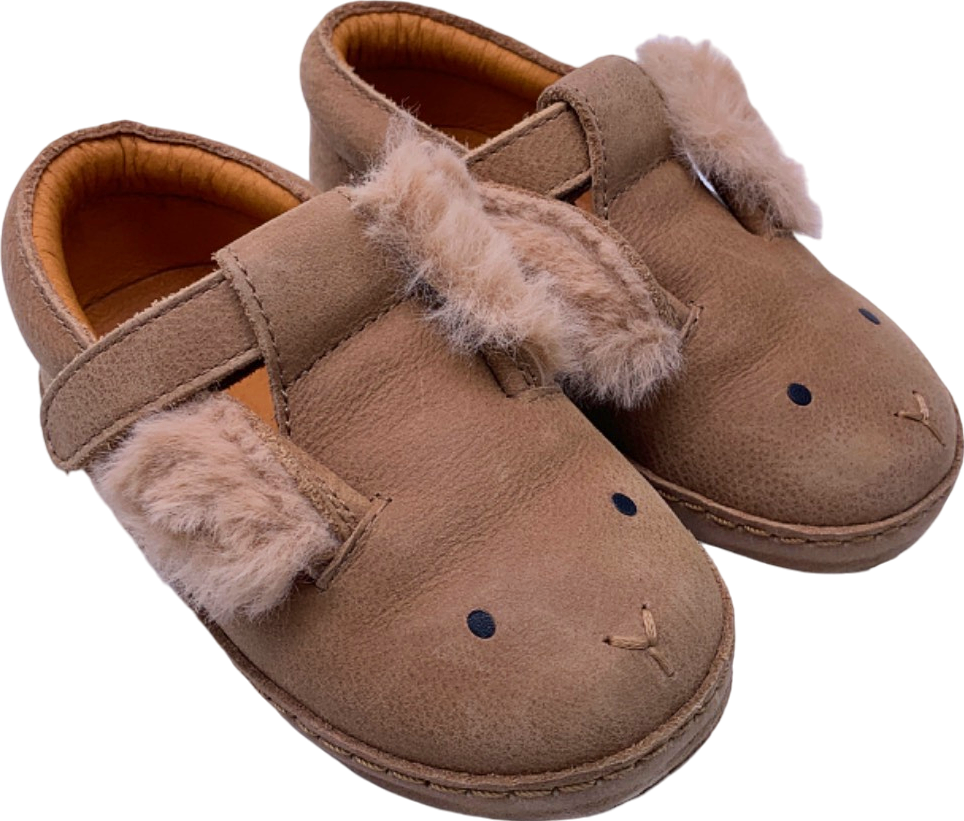 Donsje Tan Bunny Shoes EU 24