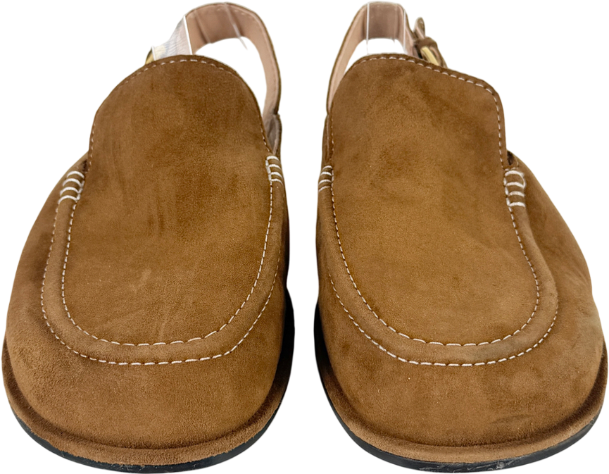 BODEN Slingback Clog Golden Brown UK 8 EU 41