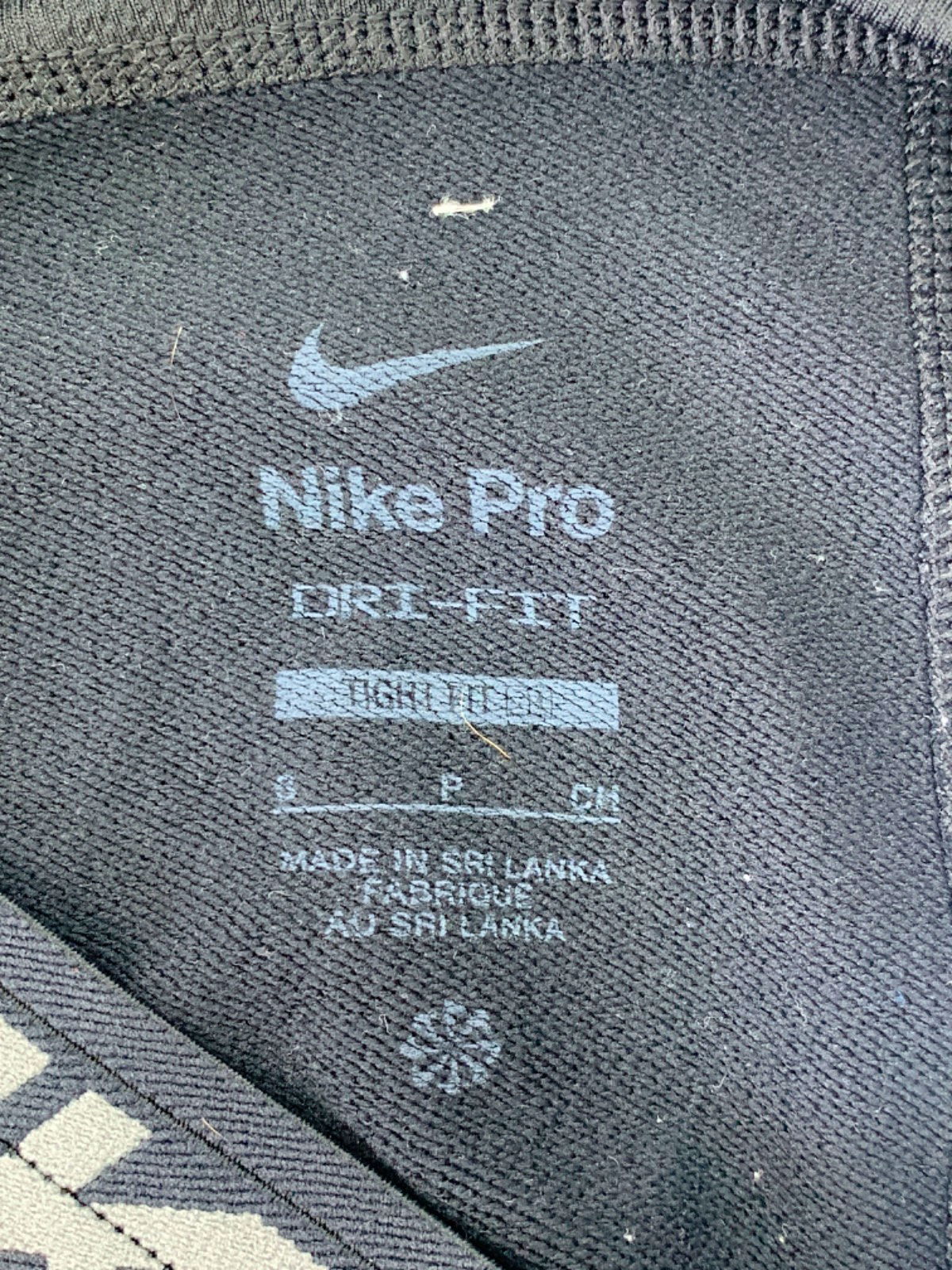 Nike Black Pro Dri-FIT Tights Small