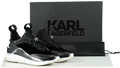 Karl Lagerfeld Black Vitesse Trainers UK 3