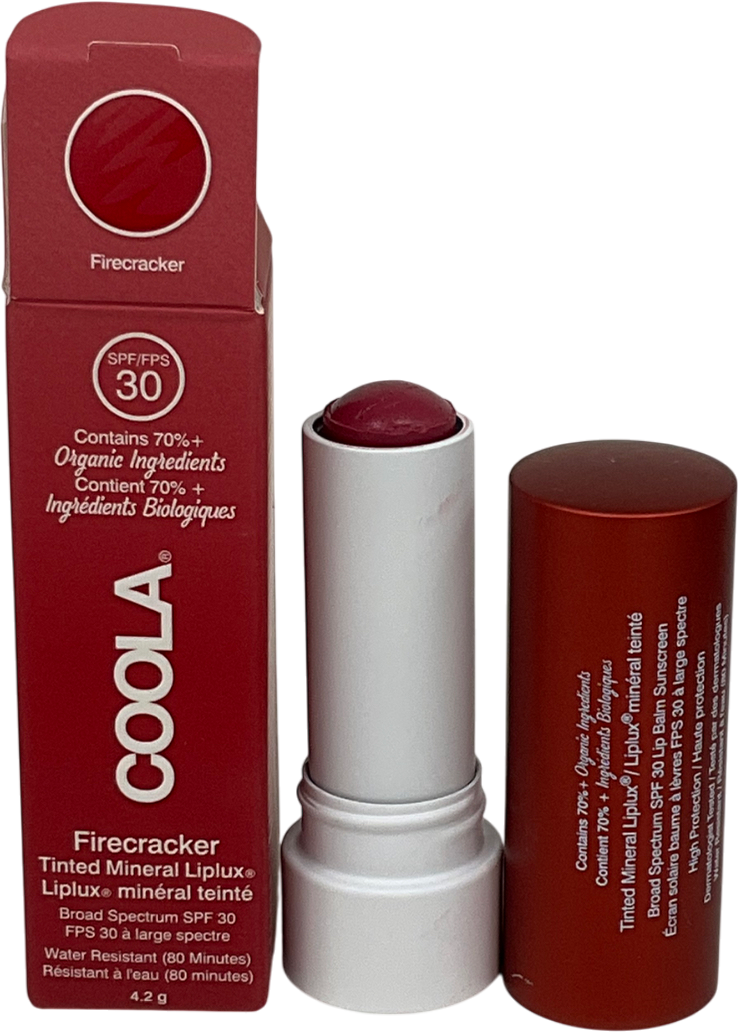COOLA Lip Care Mineral Liplux Spf30 Firecracker 4.2g