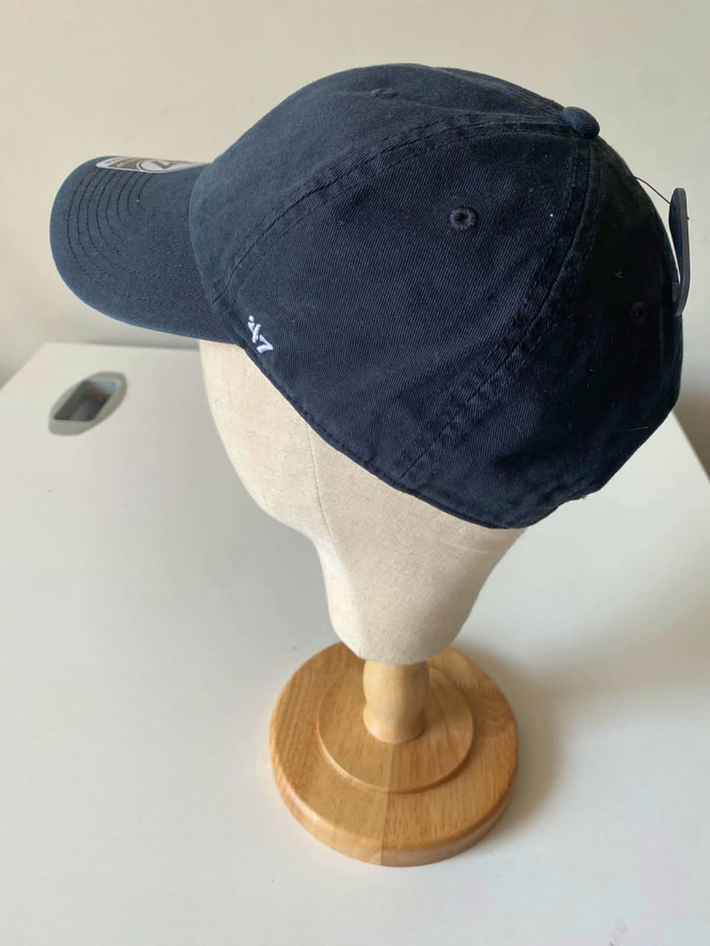 '47 Brand Black LA Dodgers Clean Up Adjustable Cap