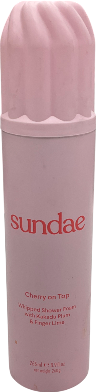 Sundae Cherry On Top Whipped Shower Foam Cherry On Top 265 ml