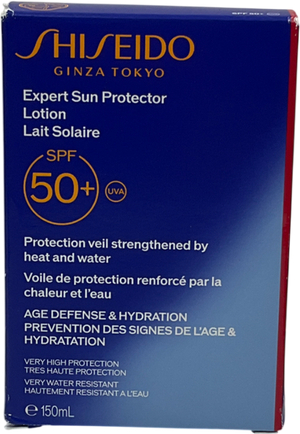 Shiseido Expert Sun Protector Face And Body Lotion Spf50+ 150ml