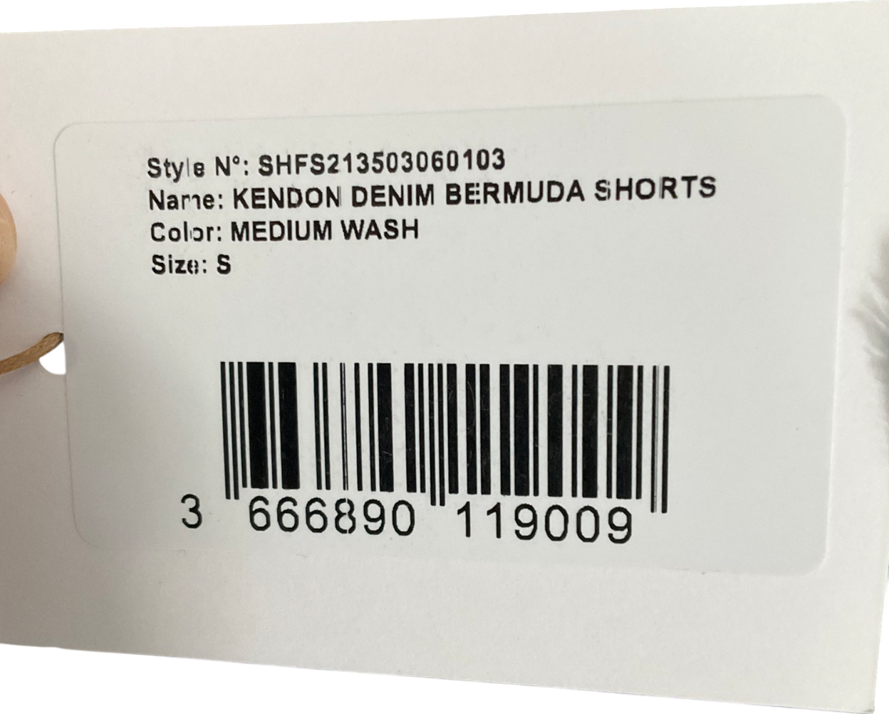 the frankie shop Blue Kendon Denim Bermuda Shorts - Medium Wash UK S